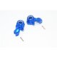 ALUMINUM FRONT KNUCKLE ARMS -4PC SET blue