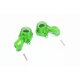 ALUMINUM FRONT KNUCKLE ARMS -4PC SET green