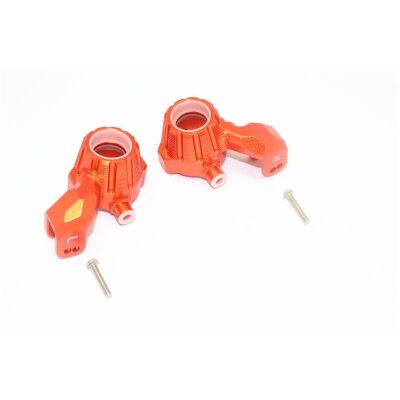 ALUMINUM FRONT KNUCKLE ARMS -4PC SET orange