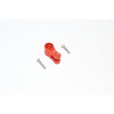 ALUMINUM 25T SERVO HORN -3PC SET orange