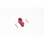 ALUMINUM 25T SERVO HORN -3PC SET red