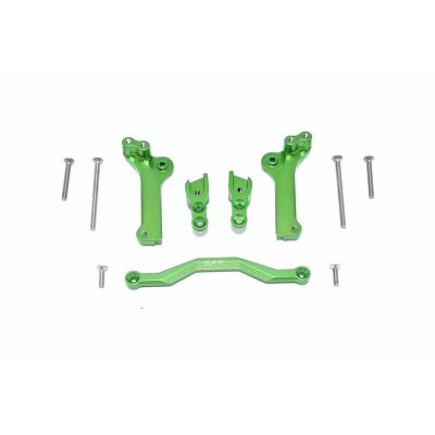 ALUMINUM REAR SHOCK MOUNT -11PC SET green