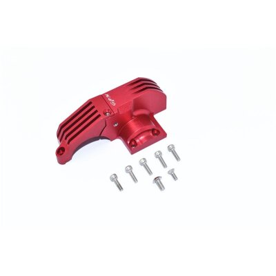 ALUMINUM MAIN GEAR COVER -9PC SET red