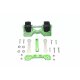ALUMINUM REAR ADJUSTABLE WHEELIE -20PC SET30 green