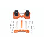 ALUMINUM REAR ADJUSTABLE WHEELIE -20PC SET30 orange