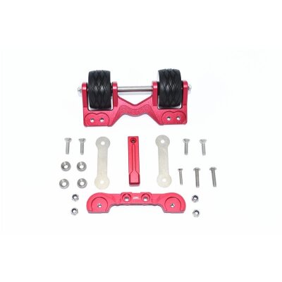 ALUMINUM REAR ADJUSTABLE WHEELIE -20PC SET30 red