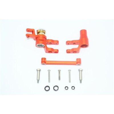 ALUMINUM STEERING ASSEMBLY -12PC SET orange