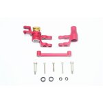 ALUMINUM STEERING ASSEMBLY -12PC SET red