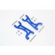 ALUMINIUM FRONT / REAR UPPER ARMS -14PC SET blue