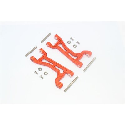 ALUMINIUM FRONT / REAR UPPER ARMS -14PC SET orange