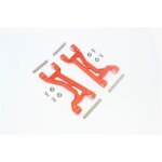 ALUMINIUM FRONT / REAR UPPER ARMS -14PC SET orange