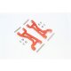 ALUMINIUM FRONT / REAR UPPER ARMS -14PC SET orange