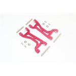 ALUMINIUM FRONT / REAR UPPER ARMS -14PC SET red
