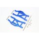 ALUMINIUM FRONT / REAR LOWER ARMS -14PC SET blue