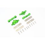ALUMINUM FRONT+REAR LOWER ARM TIE BAR MOUNT -18PC SET green