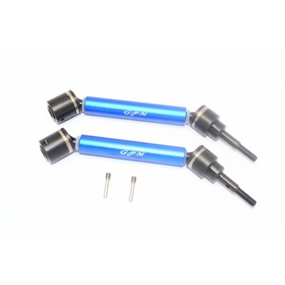 HARDEN STEEL+ALU FRONT/REAR ADJUSTABLE CVD DRIVE SHAFT -4PCS