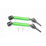 HARDEN STEEL+ALU FRONT/REAR ADJUSTABLE CVD DRIVE SHAFT -4PCS