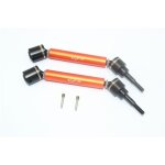 HARDEN STEEL+ALU FRONT/REAR ADJUSTABLE CVD DRIVE SHAFT -4PCS