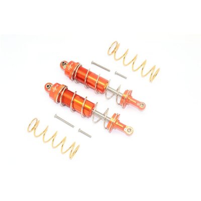 ALUMINUM FRONT/REAR THICKENED SPRING DAMPERS 125MM -8PC SET
