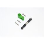 STAINLESS STEEL TIE ROD+25T ALUMINUM SERVO HORN -5PC SET