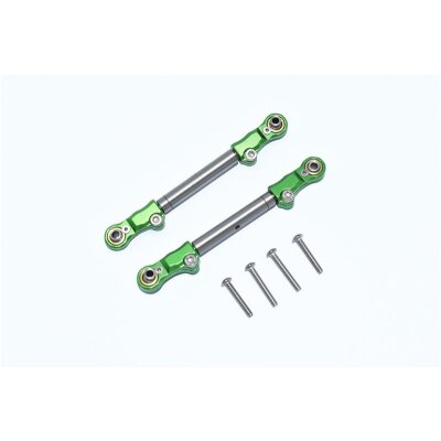 ALU+STAINLESS STEEL ADJUSTABLE FRONT STEERING TIE ROD -6PCS