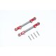 ALU+STAINLESS STEEL ADJUSTABLE FRONT STEERING TIE ROD -6PCS