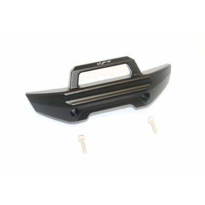 ALUMINUM FRONT BUMPER -3PC SET black