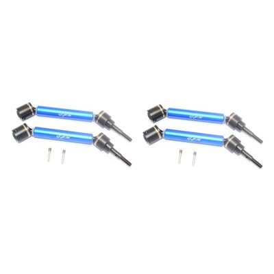 HARDEN STEEL+ALU FRONT+REAR ADJUSTABLE CVD DRIVE SHAFT -8PCS