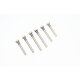 STAINLESS STEEL FRONT/REAR SUSPENSION SCREW PIN -6PC SET