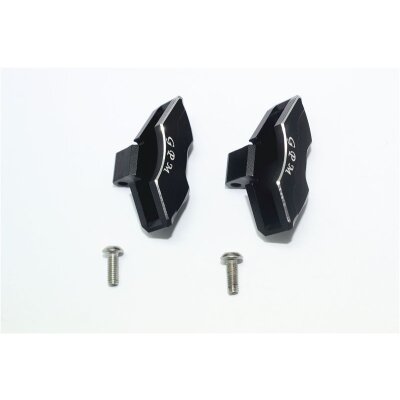 ALUMINUM FRONT/REAR BRAKE CALIPER-4PC SET black