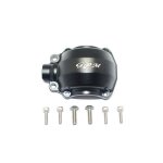 ALUMINUM FRONT GEAR BOX COVER-7PC SET black