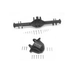 ALUMINUM REAR AXLE HOUSING (WITH CARRIER) -28PC SET black