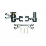 ALUMINUM STEERING ASSEMBLY-6PC SET black