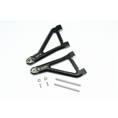 ALLOY FRONT UPPER SUSPENSION ARM -8PC SET black
