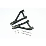 ALLOY FRONT UPPER SUSPENSION ARM -8PC SET black