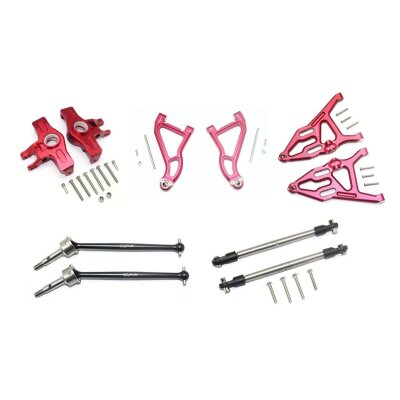 ALU F upr&lwr ARMS+Knkl ARMS+hdSteel CVD+SST TURNBUCKLE(36)