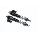 ALUMINUM FRONT L-SHAPE SPRING DAMPER (135MM) -2PC SET black
