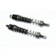 ALUMINUM FRONT SPRING DAMPERS (135MM) -2PC SET black