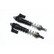 ALUMINUM REAR L-SHAPE SPRING DAMPER (139MM) -2PC SET black