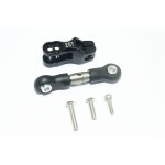 ALUMINUM SERVO HORN WITH SST ADJUSTABLE TIE RODS-5PCS SET