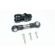 ALUMINUM SERVO HORN WITH SST ADJUSTABLE TIE RODS-5PCS SET