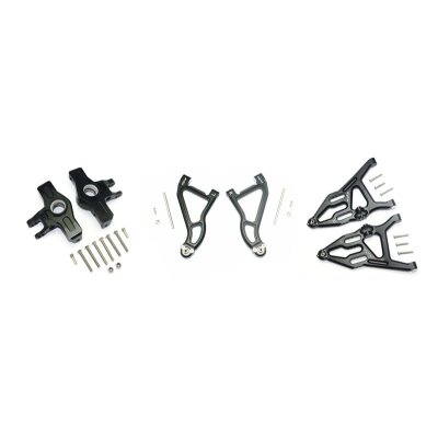 ALUMINUM FRONT UPPER&LOWER ARMS+KNUCKLE ARMS SET -28PC SET