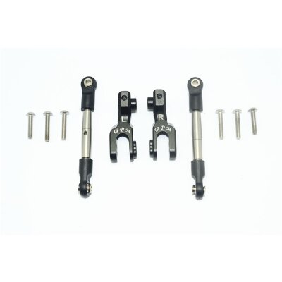 ALUMINUM FRONT SWAY BAR & STAINLESS STEEL LINKAGE-10PC SET