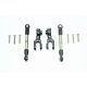 ALUMINUM FRONT SWAY BAR & STAINLESS STEEL LINKAGE-10PC SET