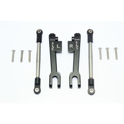 ALUMINUM REAR SWAY BAR & STAINLESS STEEL LINKAGE-10PC SET