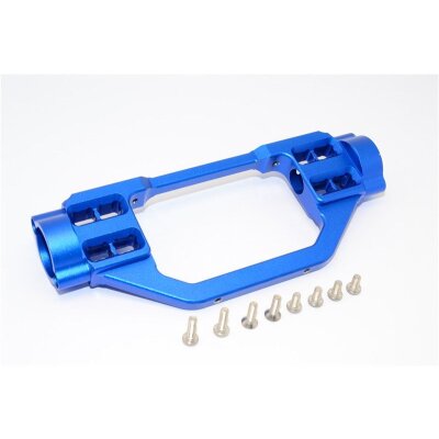 ALUMINIUM CENTER SHAFT MOUNT - 1PC SET blue
