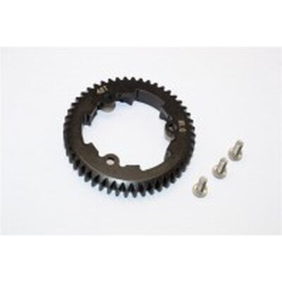 STEEL SPUR GEAR 48T (M1.0) - 1PC  black