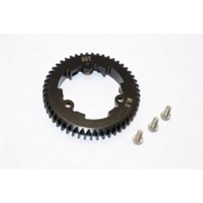 STEEL SPUR GEAR 50T (M1.0) - 1PC black
