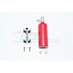 SCALE ACCESSORIES FOR CRAWLERS: NOS GAS TANK -6PC SET red