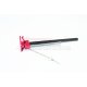 SCALE ACCESSORIES: CAR JACK FOR CRAWLERS -1PC SET red